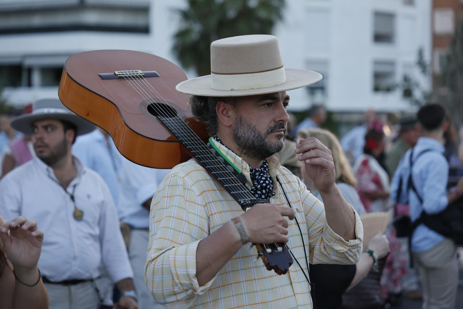 Las fotos del regreso de la Hermandad del Rocío de Sevilla