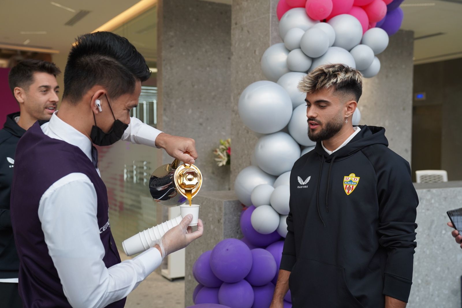 El primer día del Almería en Riad, en imágenes