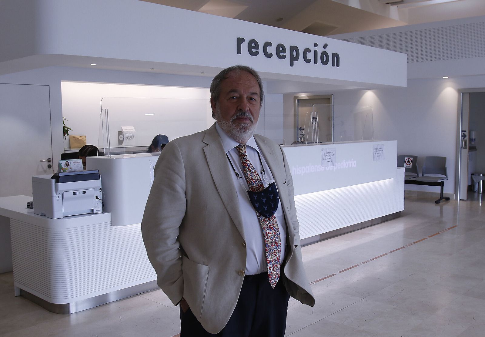 El presidente del Colegio de Médicos de Sevilla,  Alfonso Carmona.