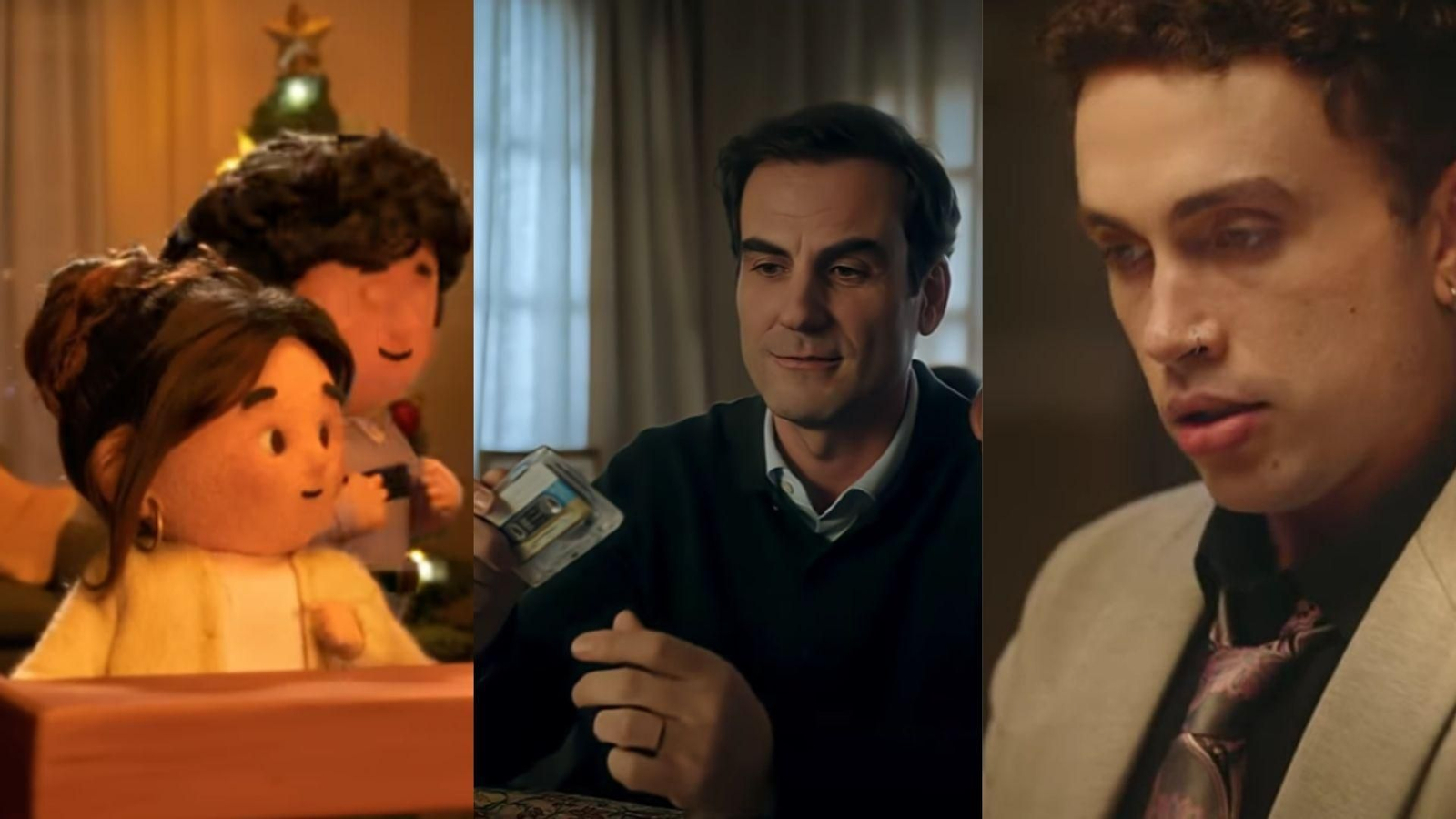 Animación, inteligencia artificial y acción real se combinan en los anuncios navideños de este año.