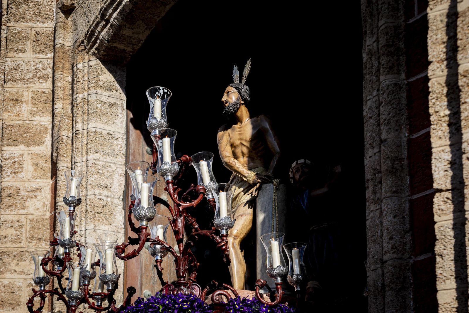 Las imágenes de la hermanad de Columna en la Semana Santa de 2025