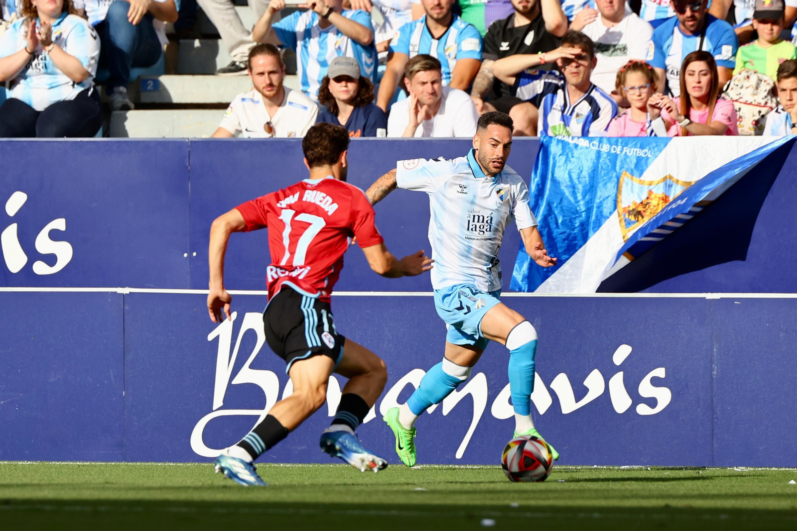 El Málaga CF - Celta Fortuna, en fotos