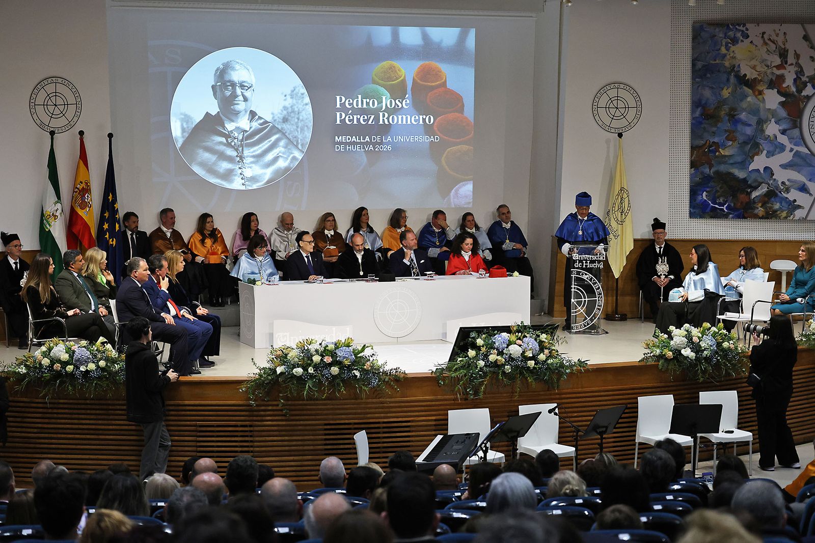 Las fotografías del acto conmemorativo del 3 de Marzo `Día de la Universidad de Huelva´
