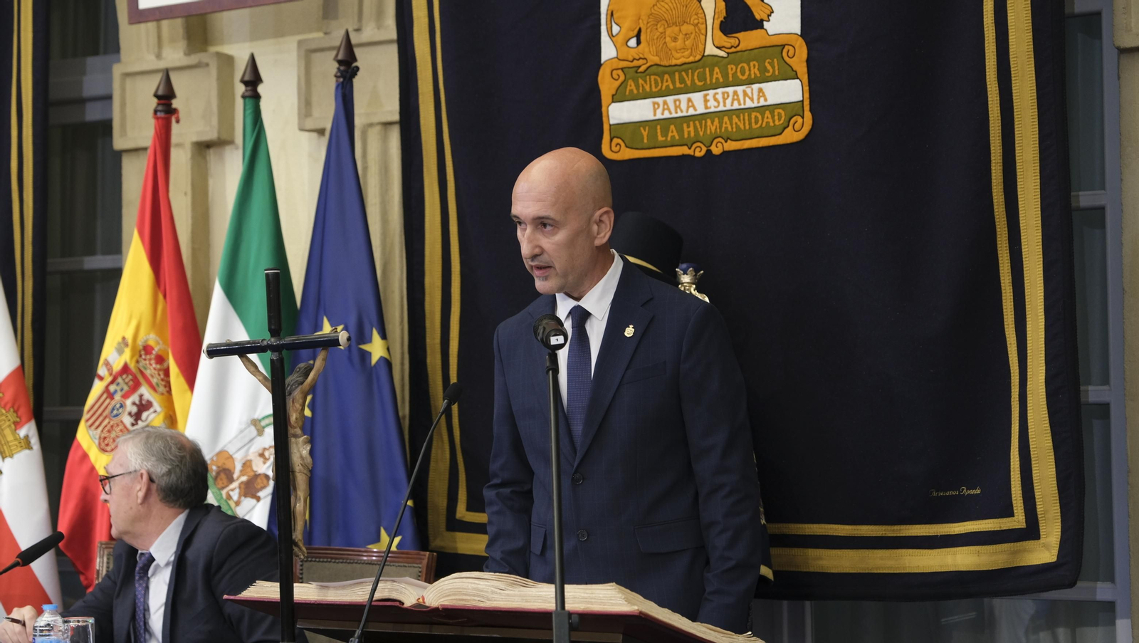 Imágenes del acto de constitución de la Diputación de Almería