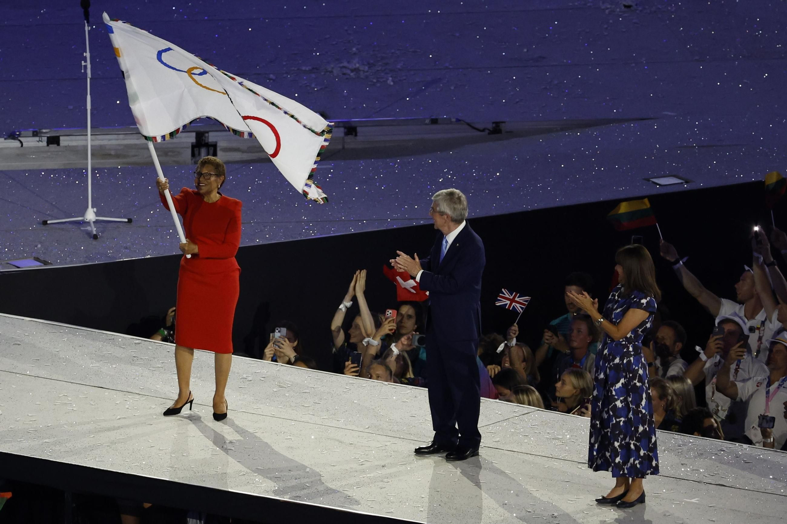 Las fotos de la ceremonia de clausura de los Juegos Olímpicos París 2024
