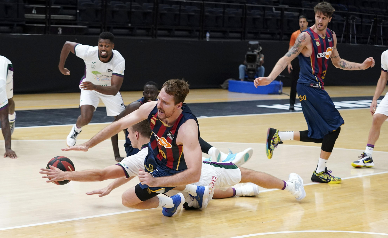 El Baskonia-Unicaja, en fotos
