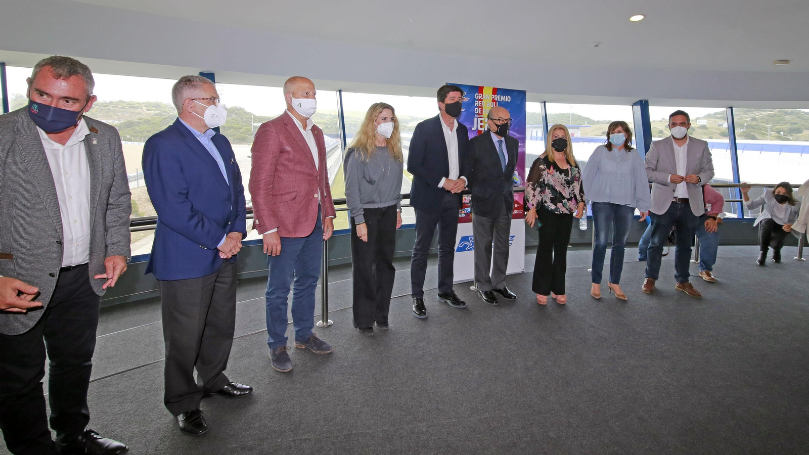 Presentación del G.P. de España en el Circuito de Jerez - Ángel Nieto