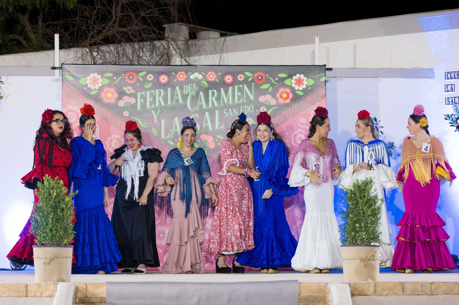 Las imágenes de la gala de elección de las salineras de la Feria del Carmen y de la Sal 2024