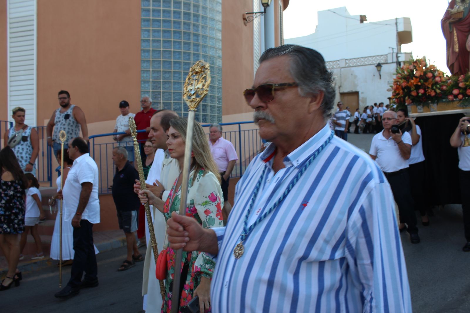 Imágenes de la procesión de San Joaquín en Garrucha