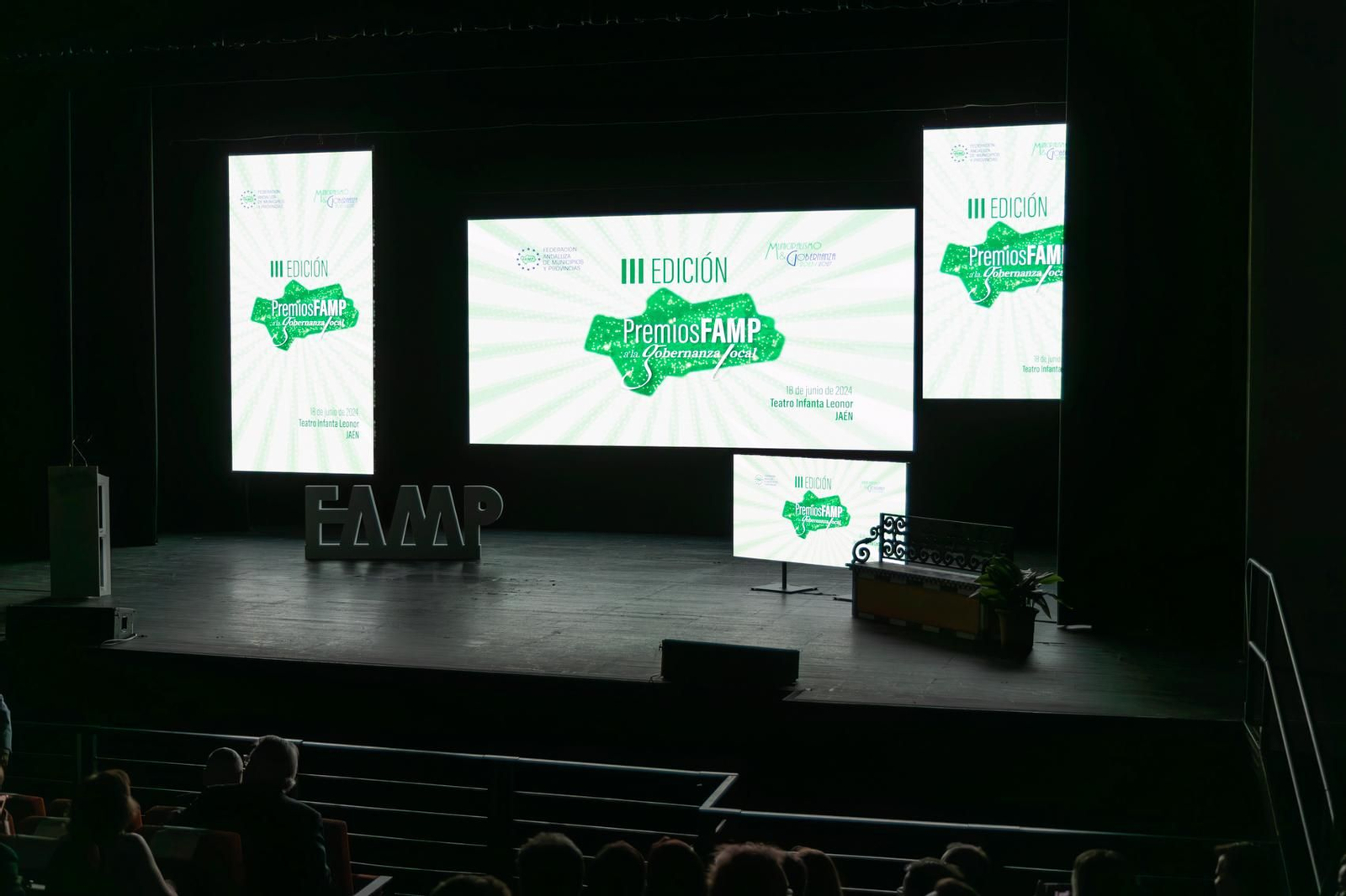 La entrega de premios Federación Andaluza de Municipios y Provincia, celebrada en Jaén, en imágenes