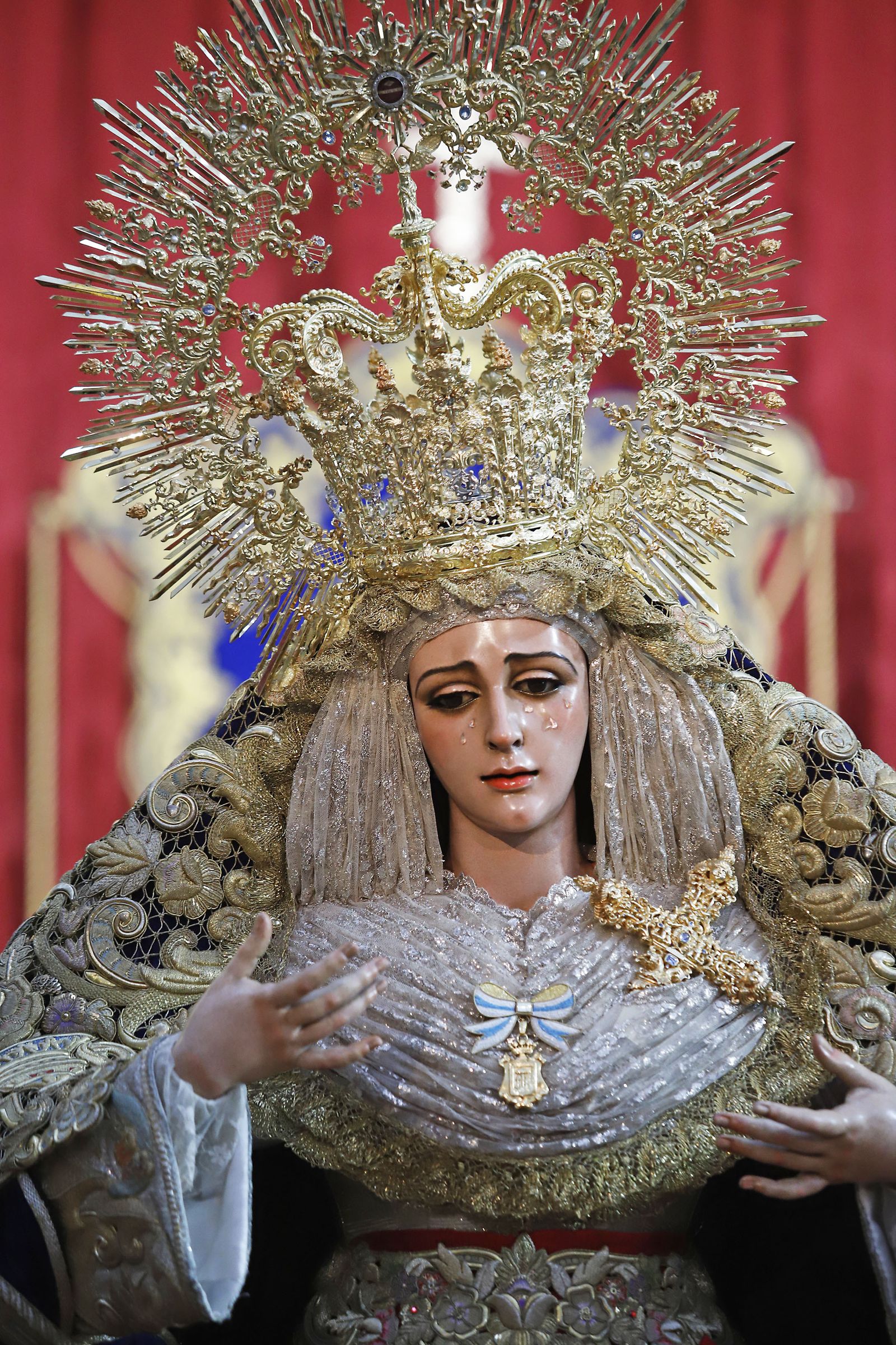 La Virgen de La Victoria regresa a la Parroquia del Sagrado Corazón de Jesús