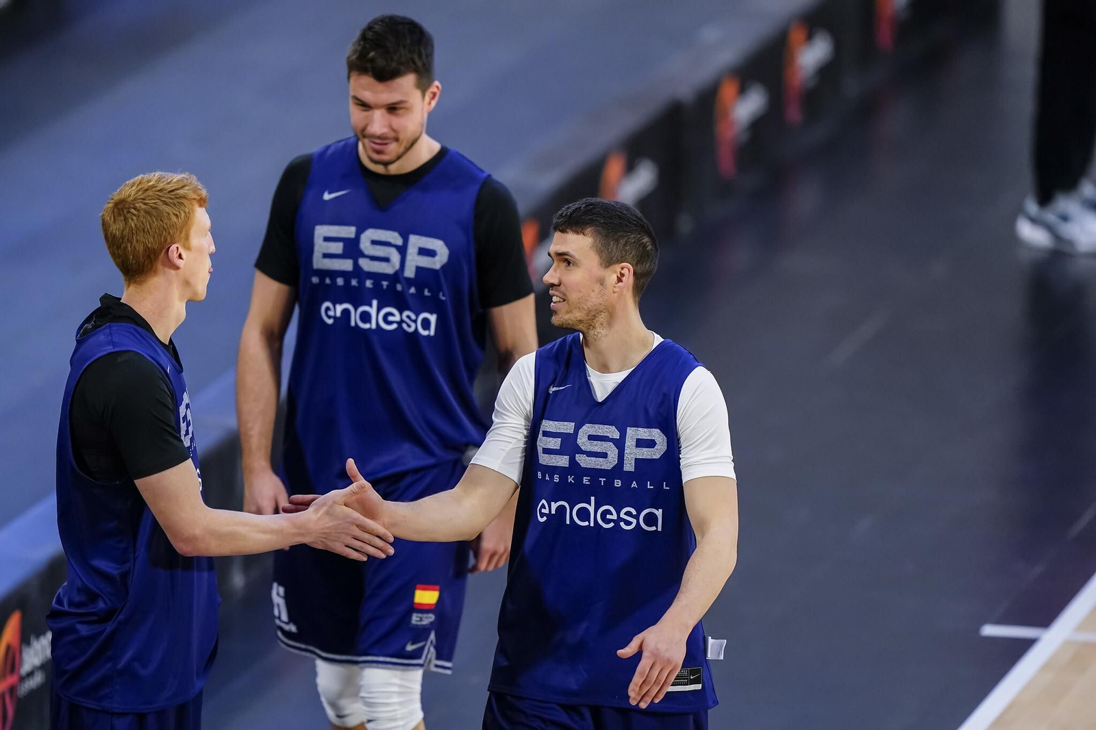 Díaz, Barreiro y Dani Pérez.