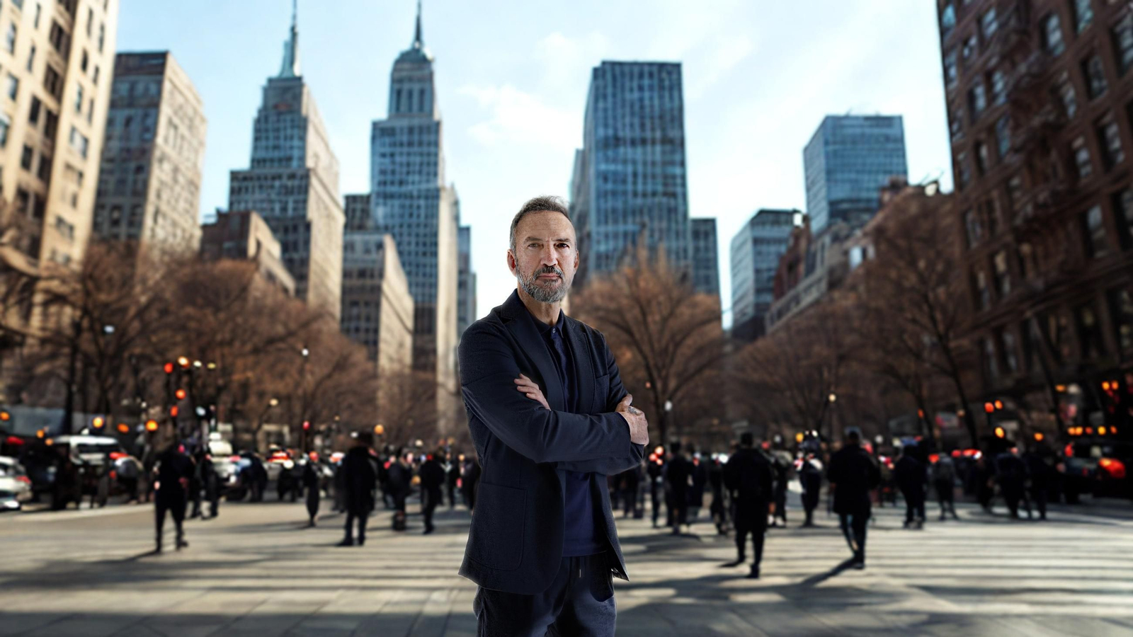 El arquitecto Manuel Ruiz Moriche, en Nueva York.