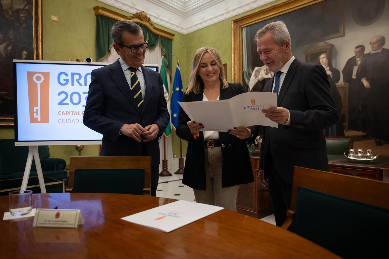 Firma de la adhesión del Puerto de Motril.