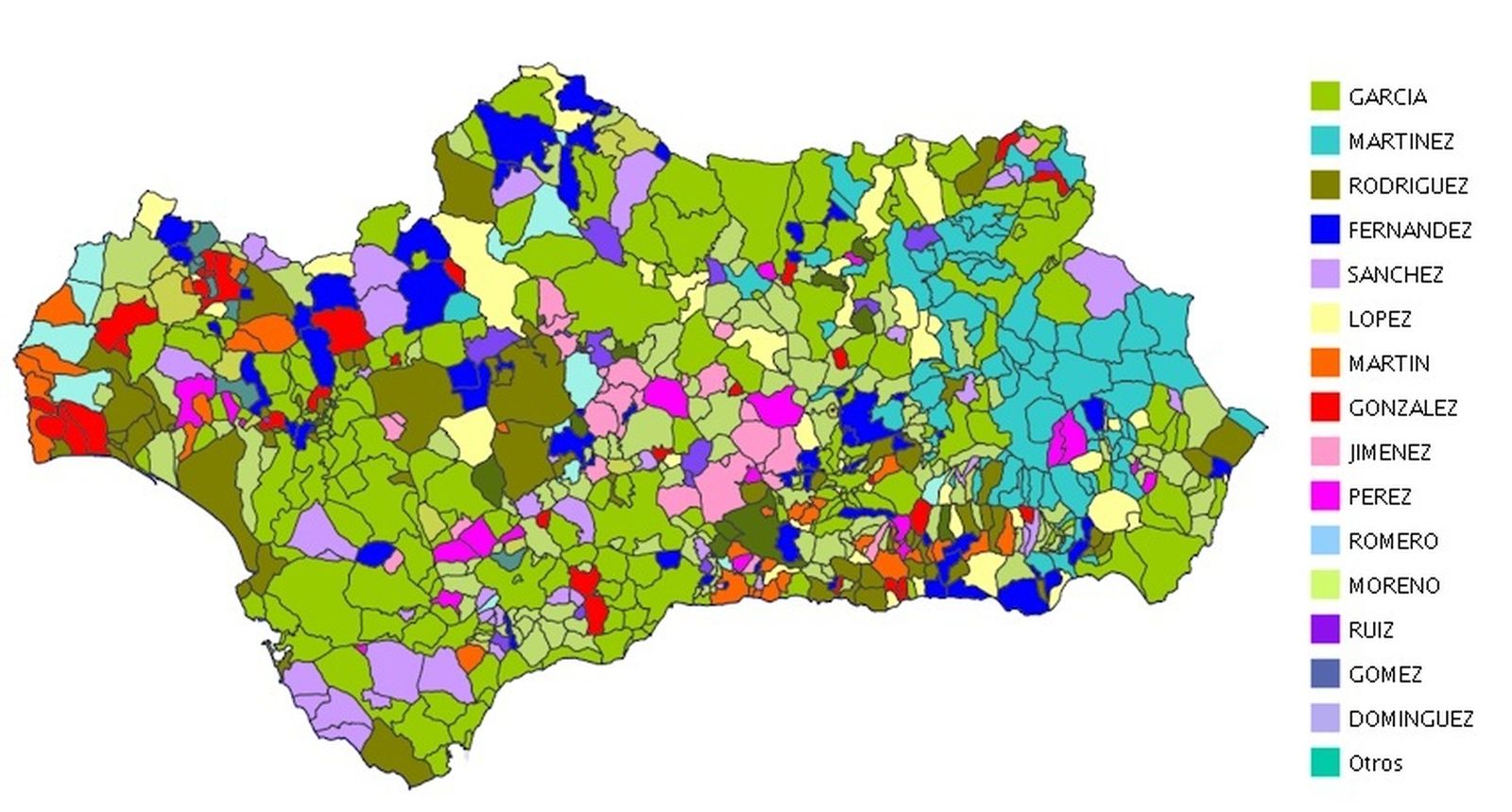 ¿Quieres saber los nombres y apellidos más comunes de Almería? ¿Y en tu ciudad o pueblo?