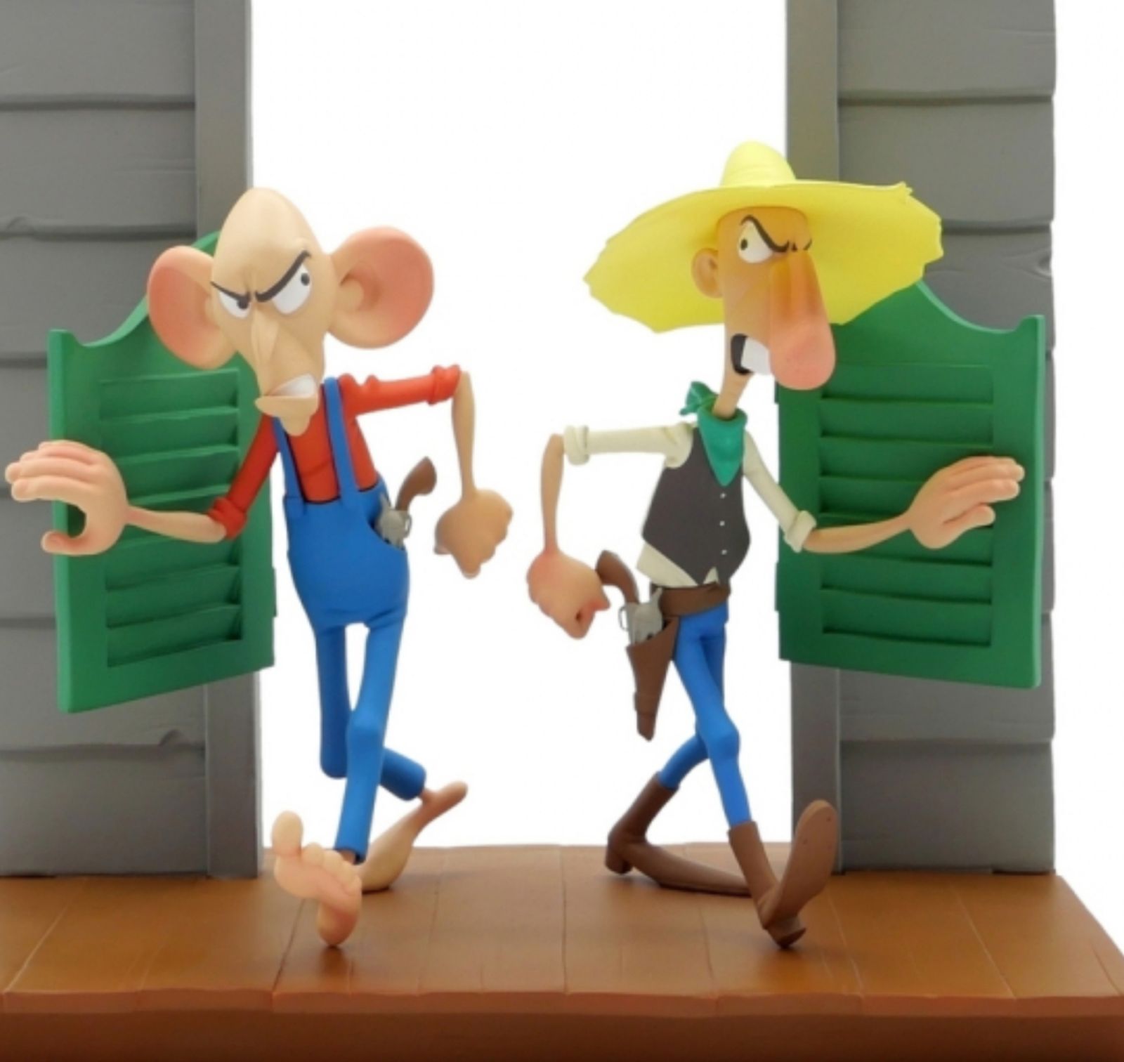 Figuras de colección basadas en los protagonistas de este álbum.