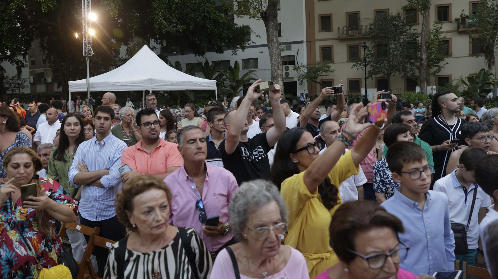 La Magna Mariana de Algeciras por el Parque María Cristina, en imágenes