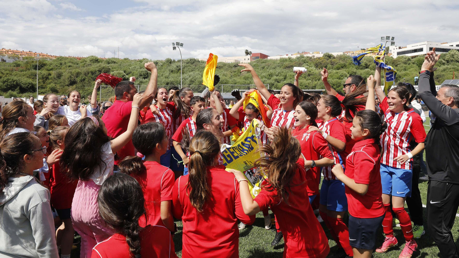 Las fotos del título de campeonas de Segunda Andaluza femenina del Algeciras CF