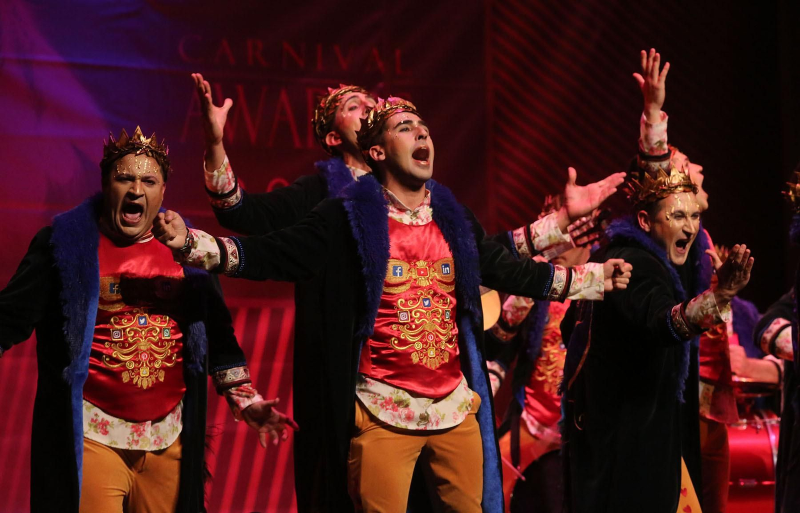 Cuarto día de preliminares del Carnaval Colombino en imágenes