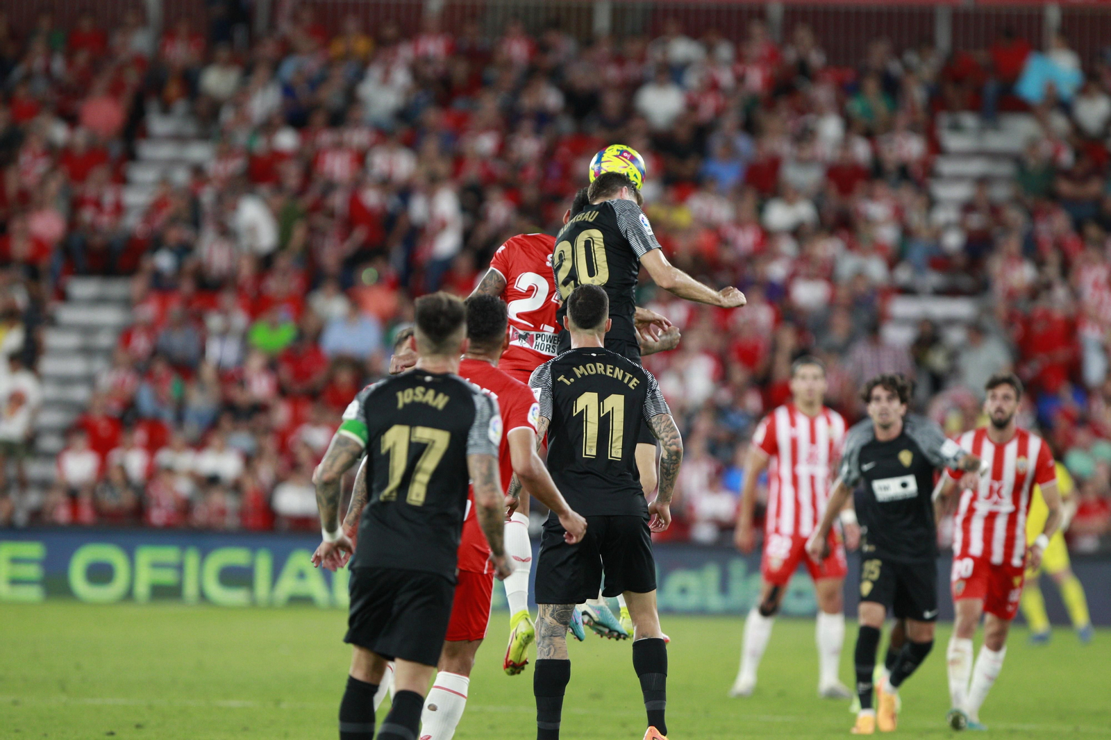 Imágenes del partido U.D. Almería-Elche C.F.