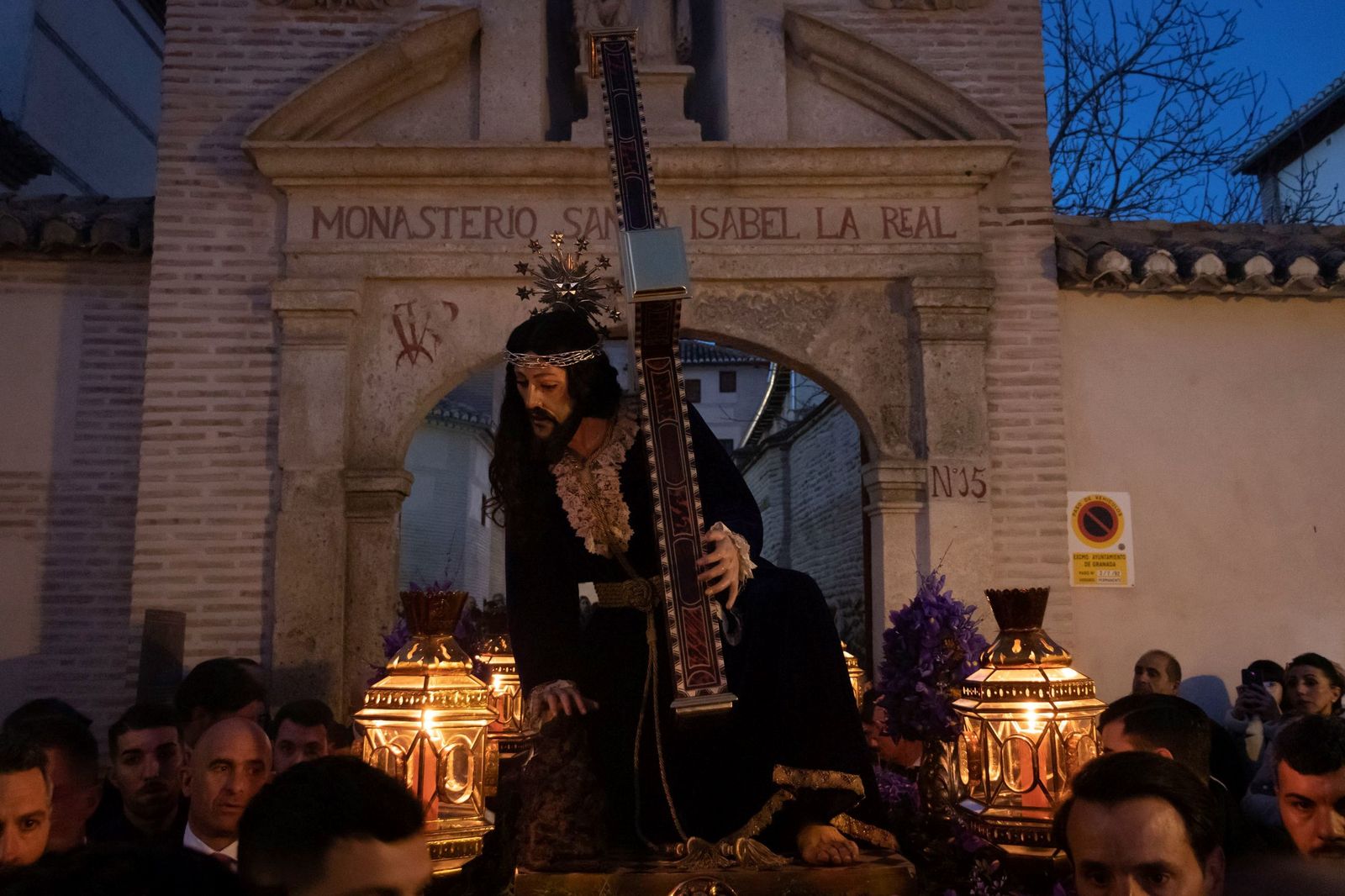 Solemne Traslado y Vía Crucis del Cristo de las Tres Caídas de Granada, Cuaresma 2026
