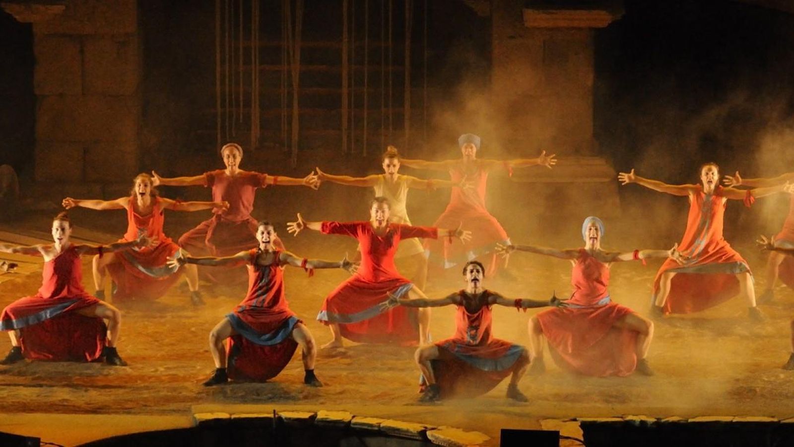 Una función de la compañía Karlik Danza-Teatro.