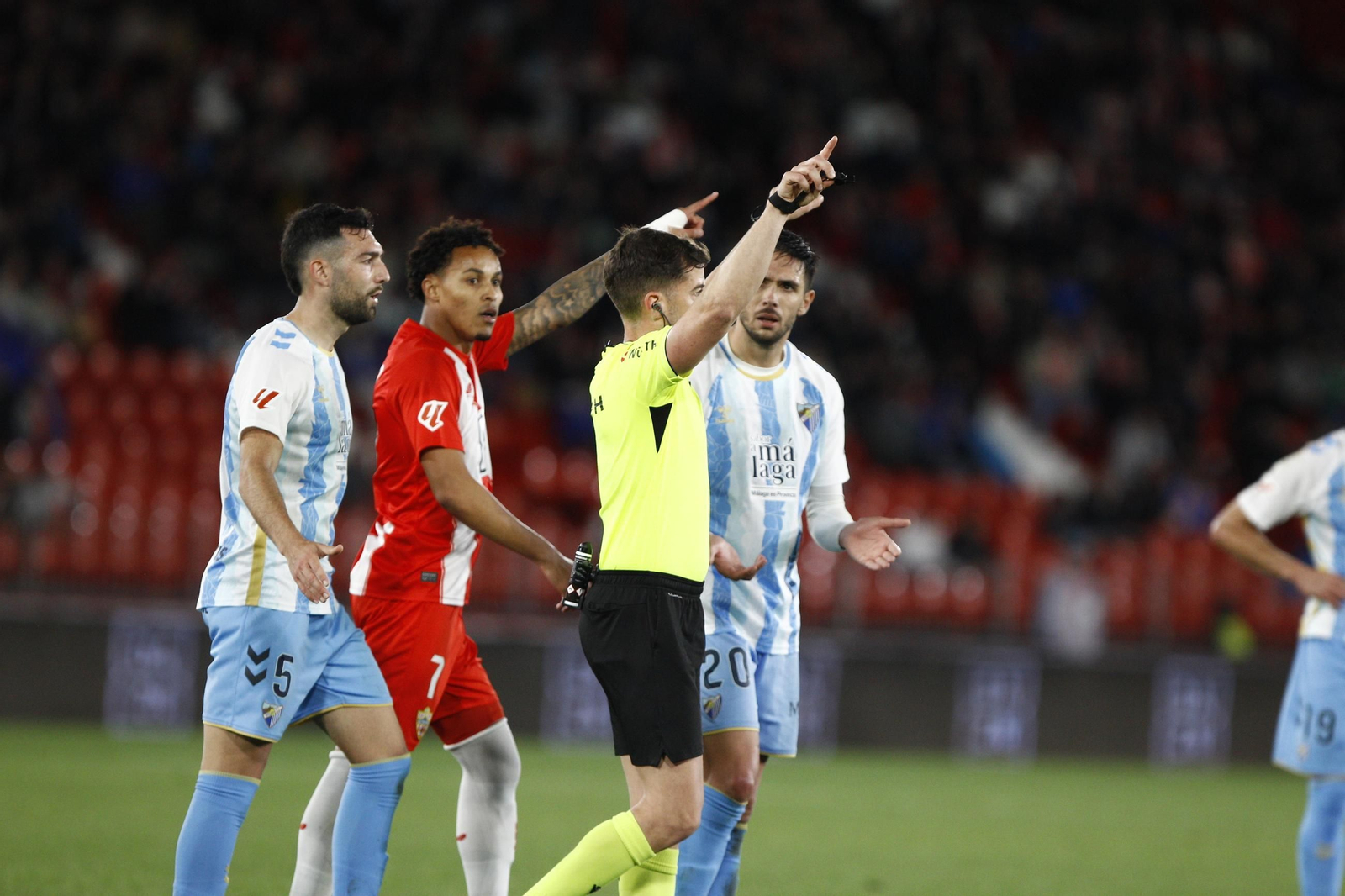 Las mejores imágenes del U.D. Almería-Málaga C.F.