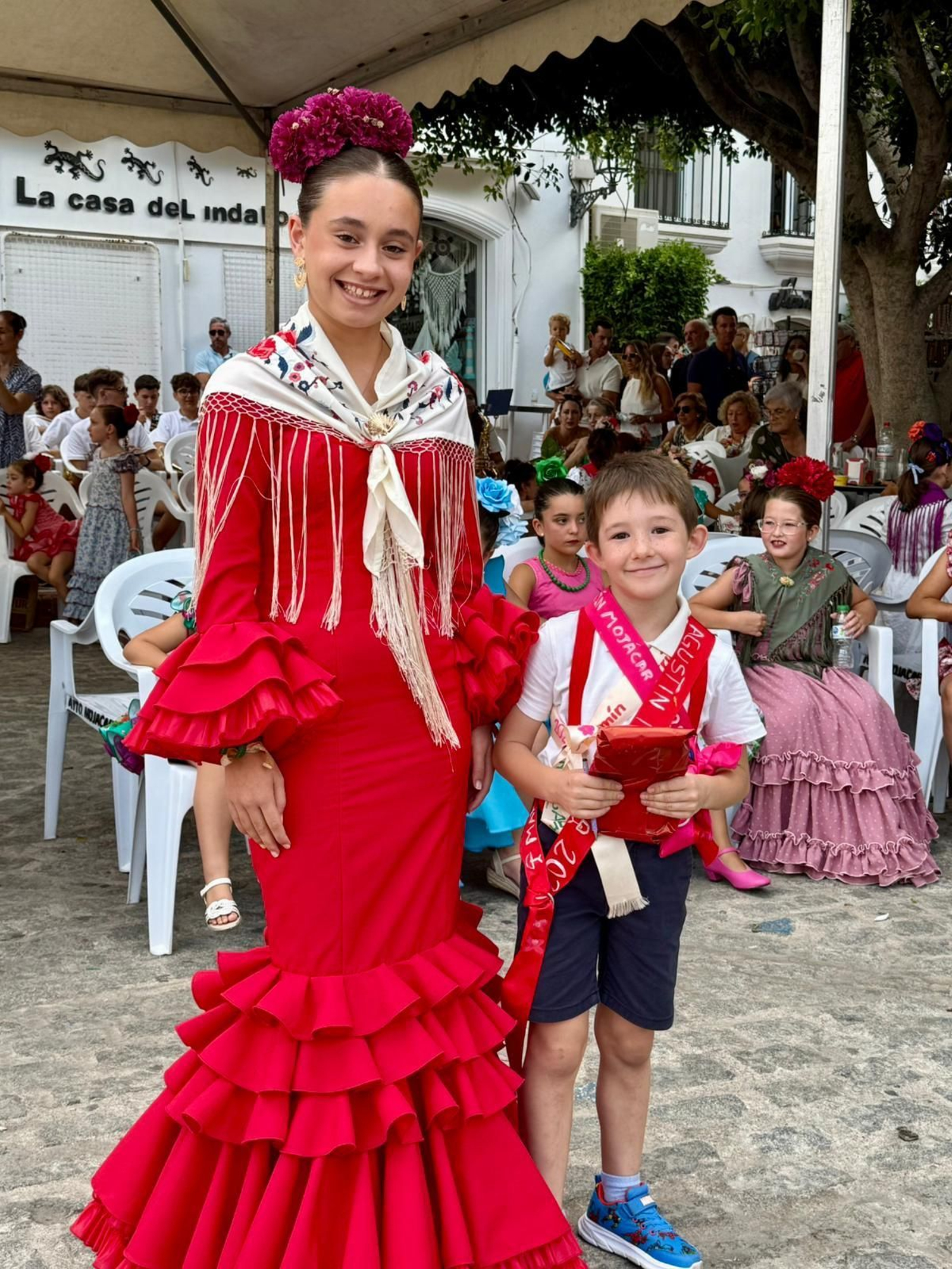 Las mejores imágenes de la Feria del Mediodía y la carrera de cintas infantiles de Mojácar