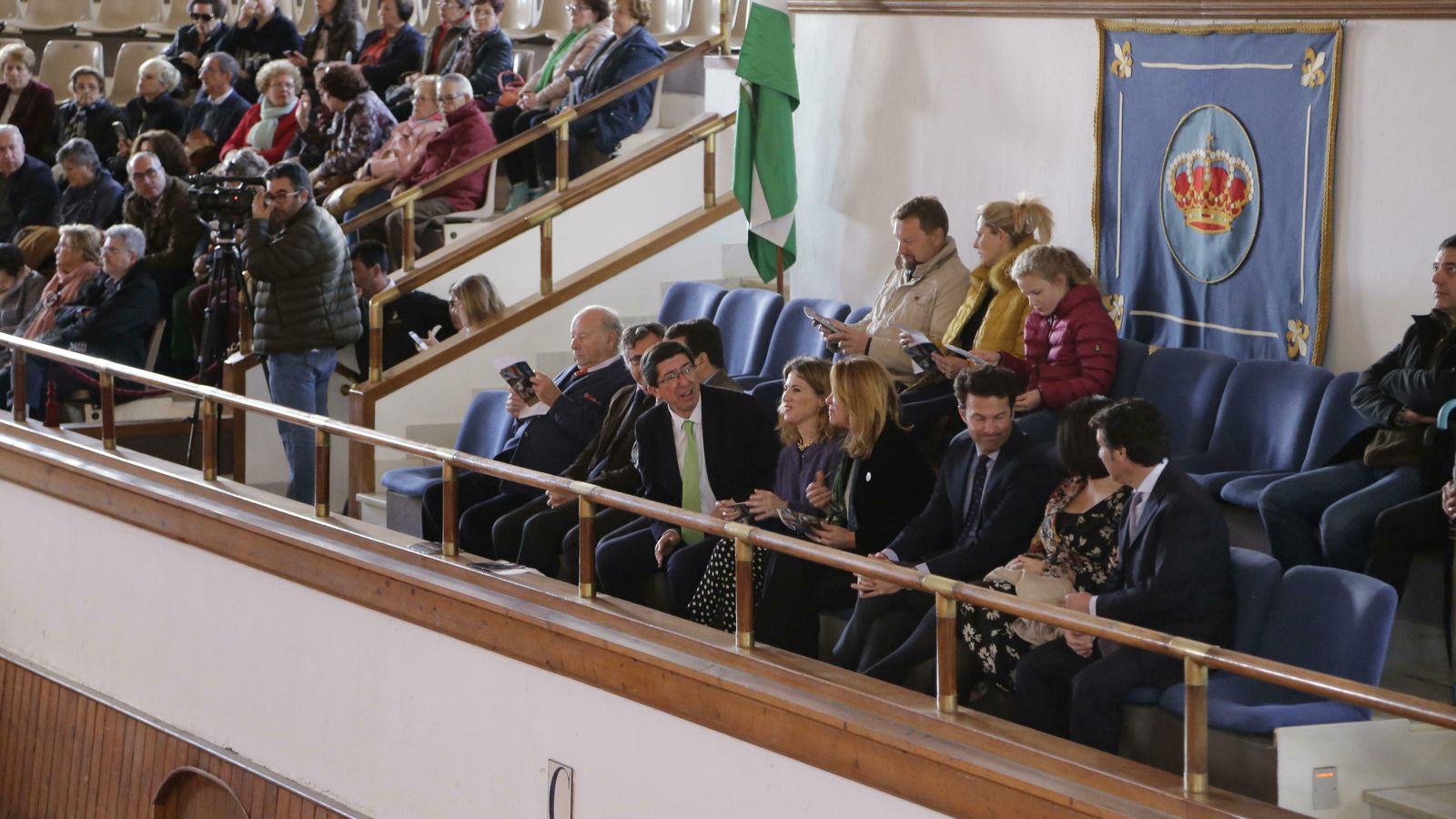 Álvaro Domecq, durante la pasada gala del 8 de marzo.