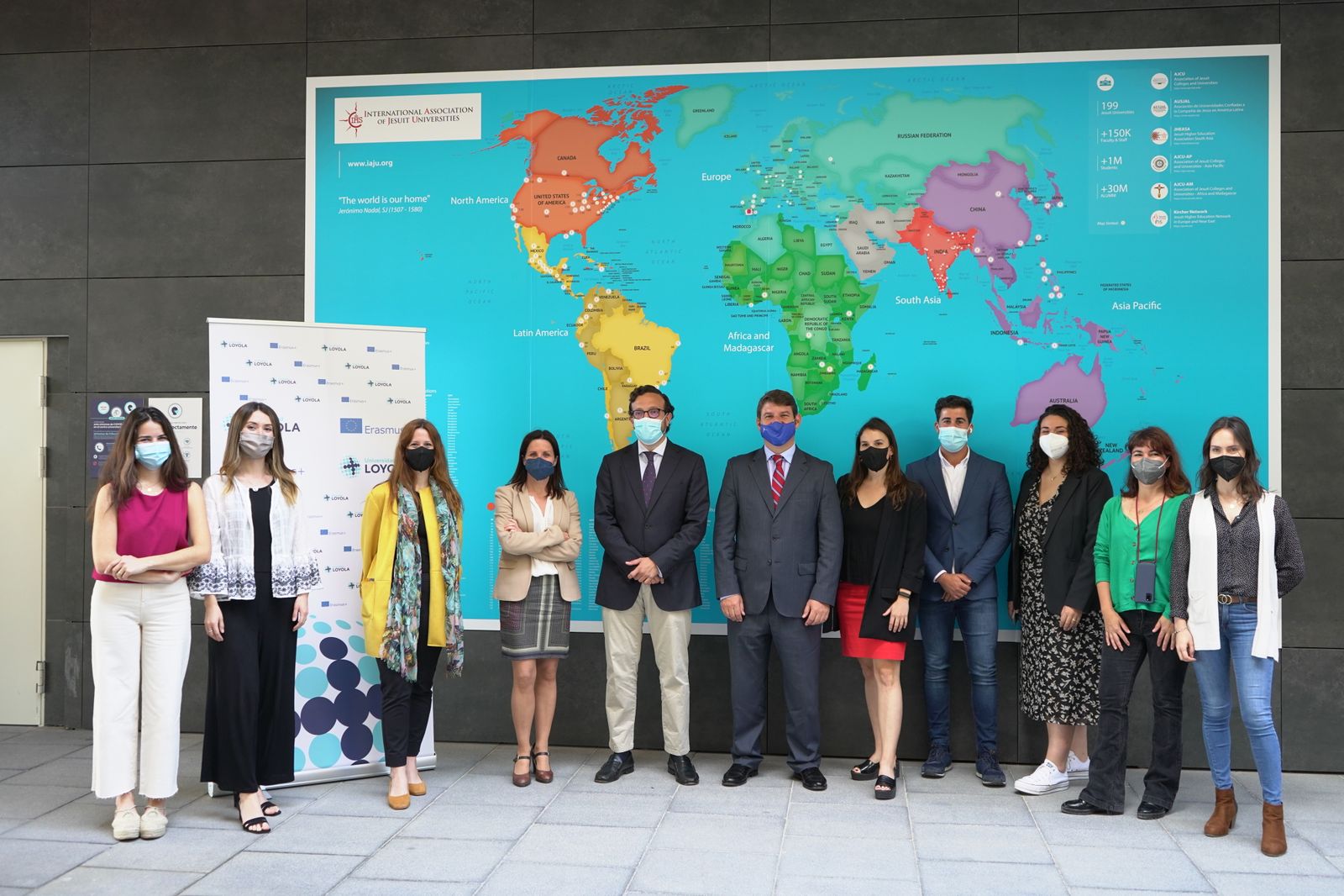 Visita de Alfonso Gentil, director del Sepie.