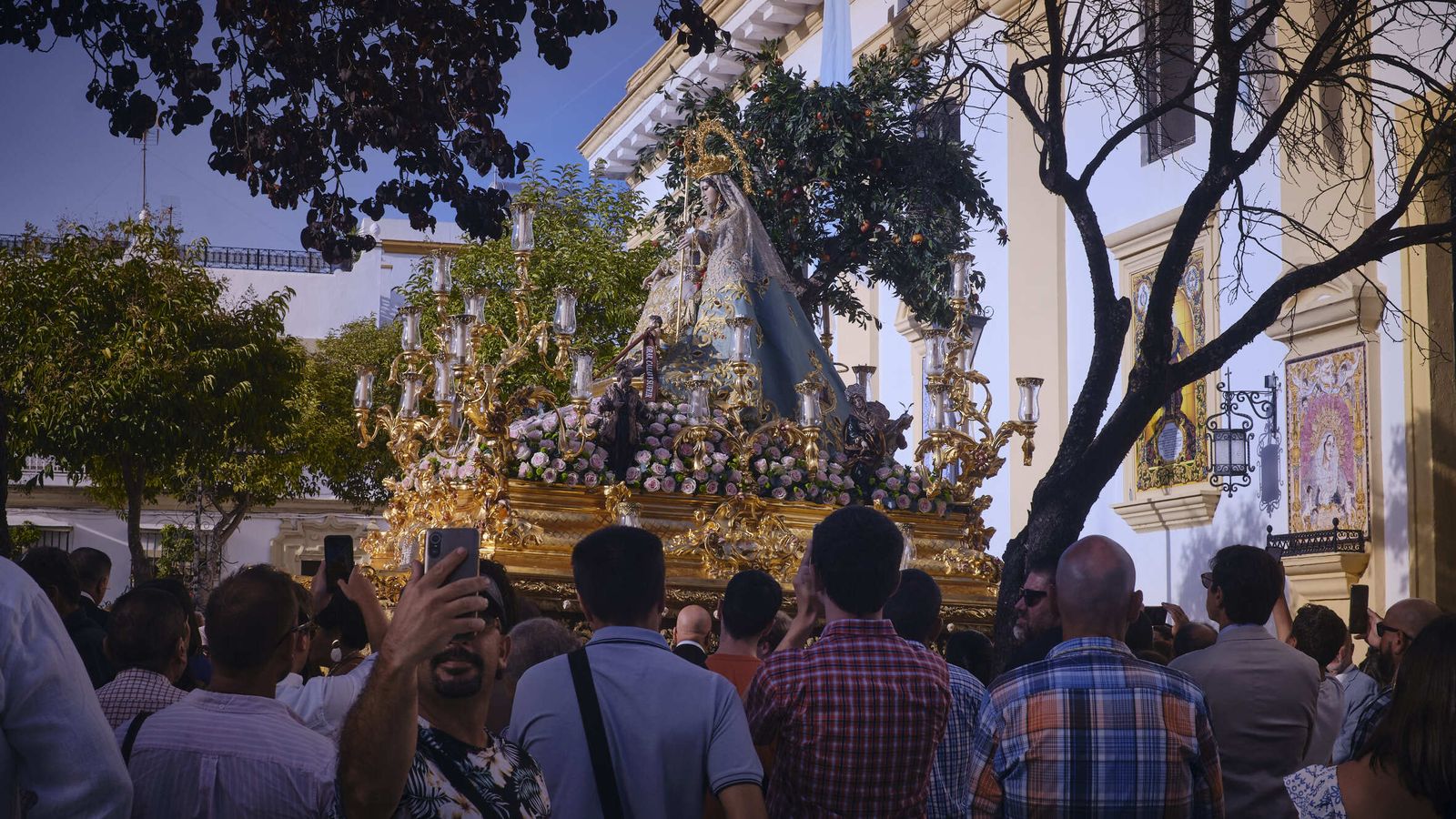 Procesión de La Pastora en San Fernando