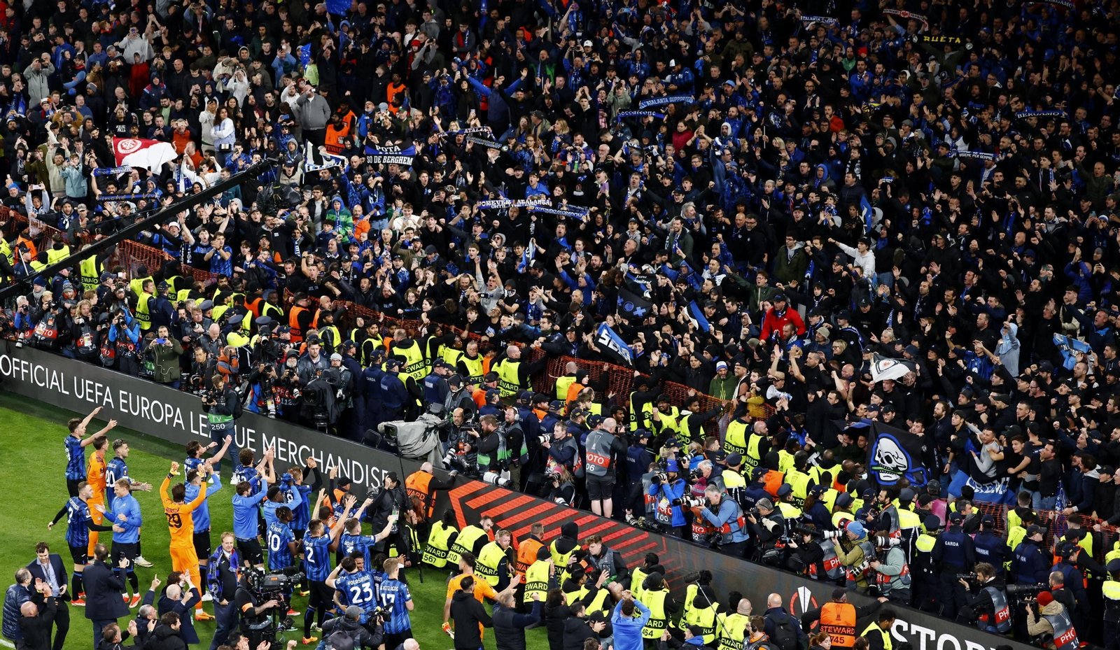 Las mejores fotos del título de la Atalanta en la Liga Europa