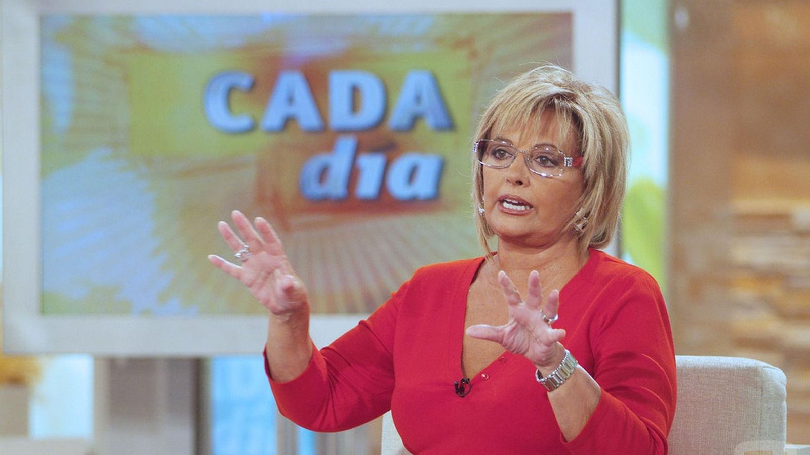 María Teresa Campos en 'Cada día'