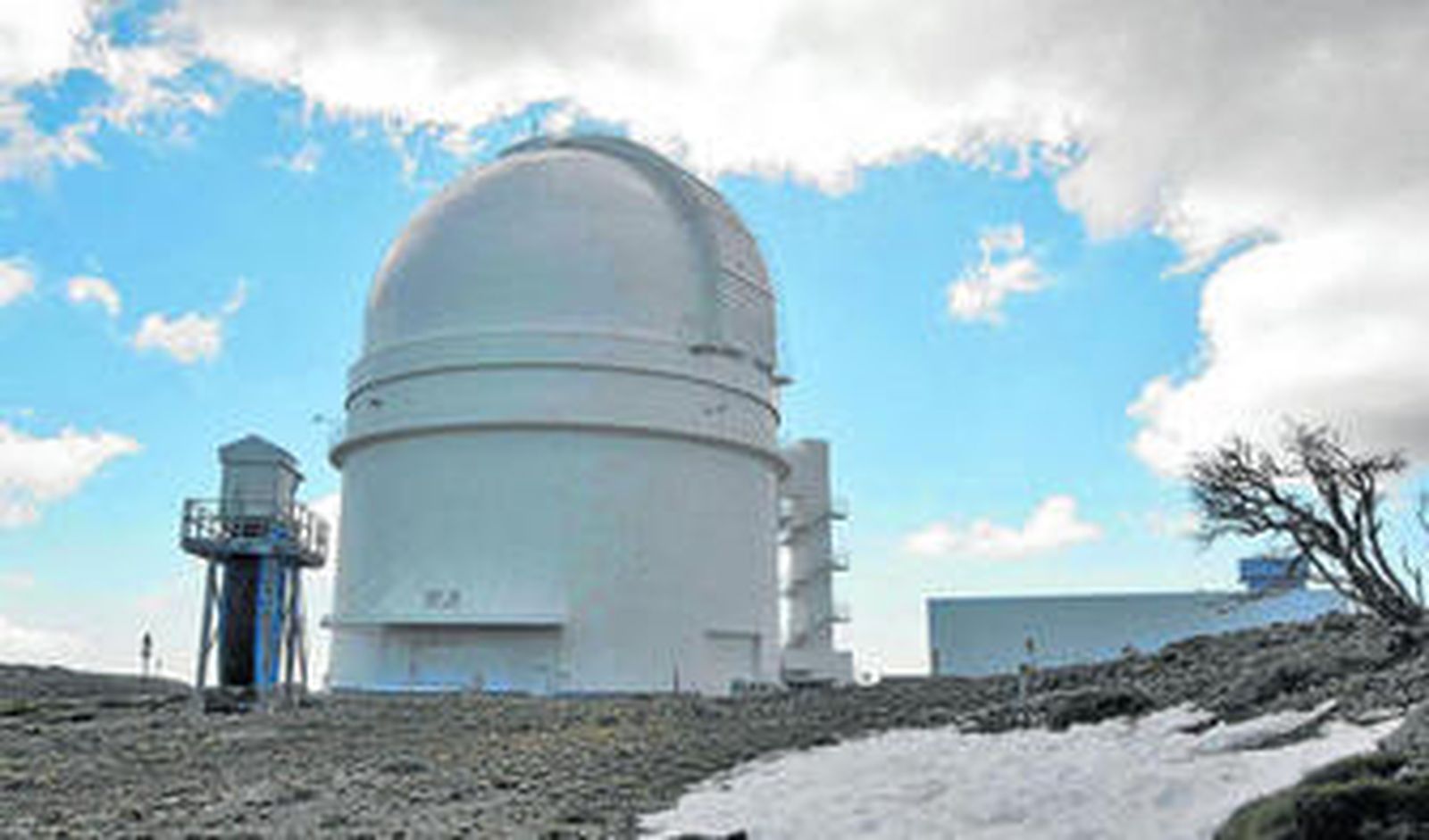 Imagen del Observatorio del Calar Alto, que fue dirigido por Teodoro Vives durante 21 años.