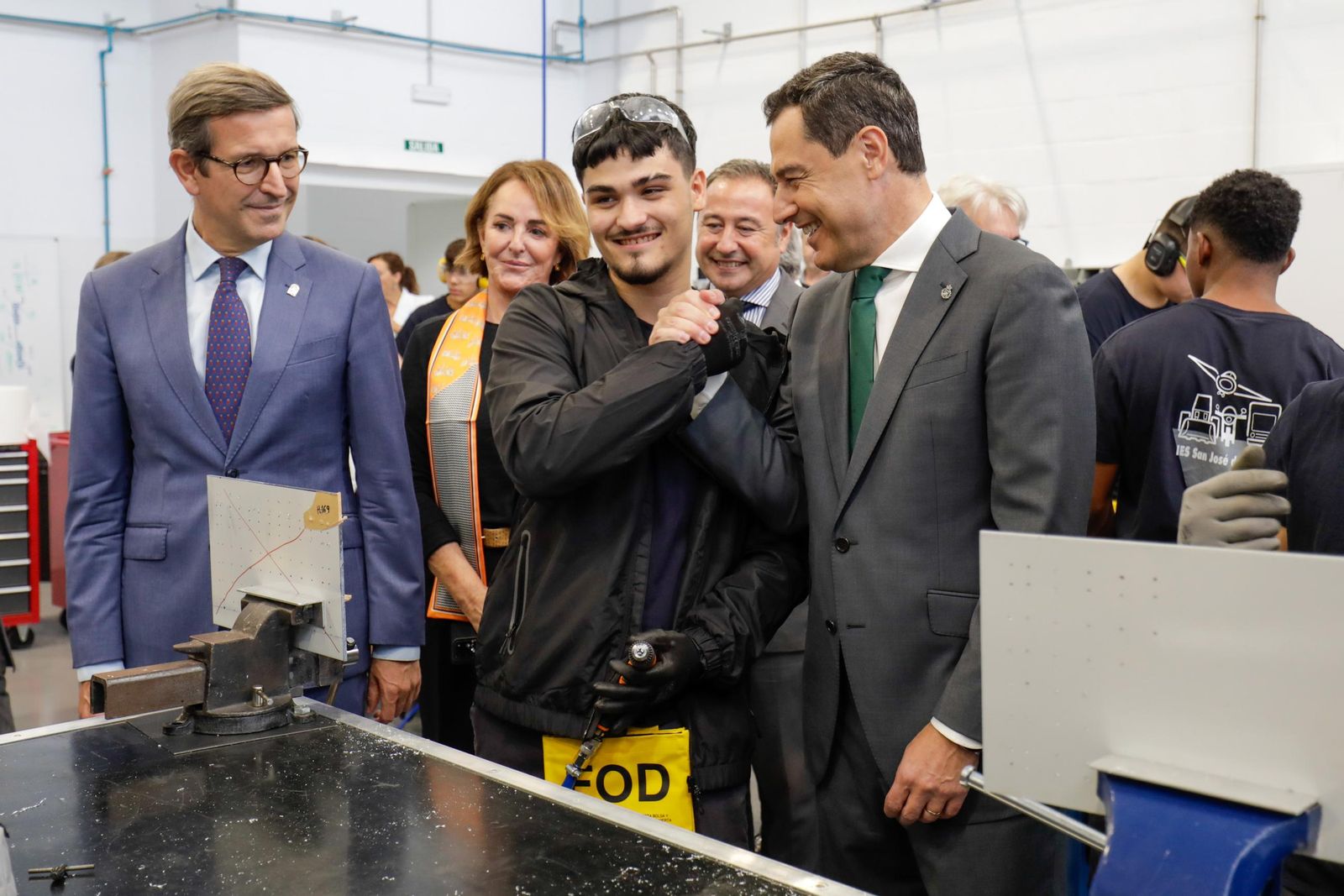 Nuevo centro de Formación Profesional Base Tecnológica Aeronautica "Javier Imbroda", en La Rinconada
