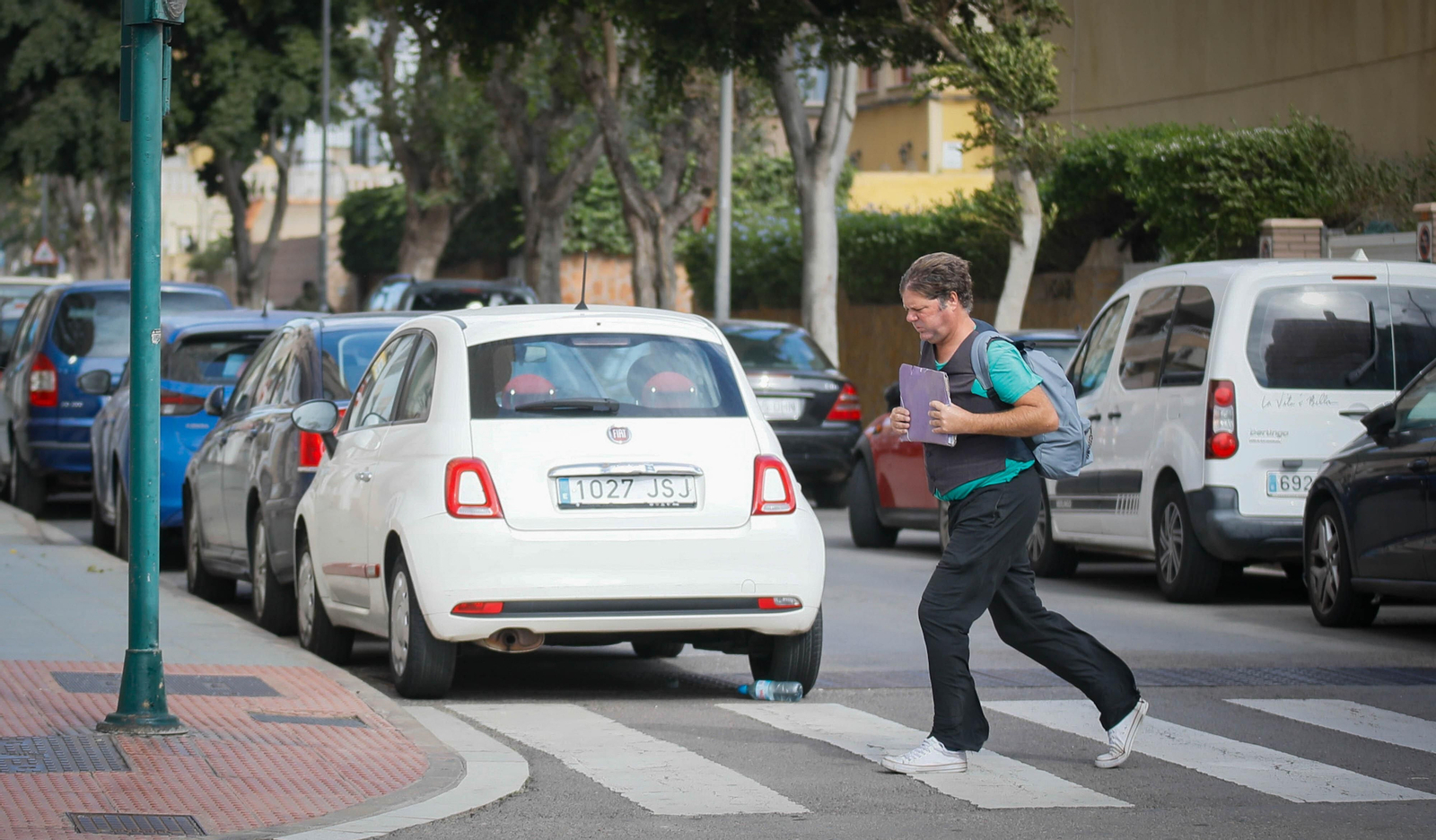Imágenes del temporal de viento en Almería