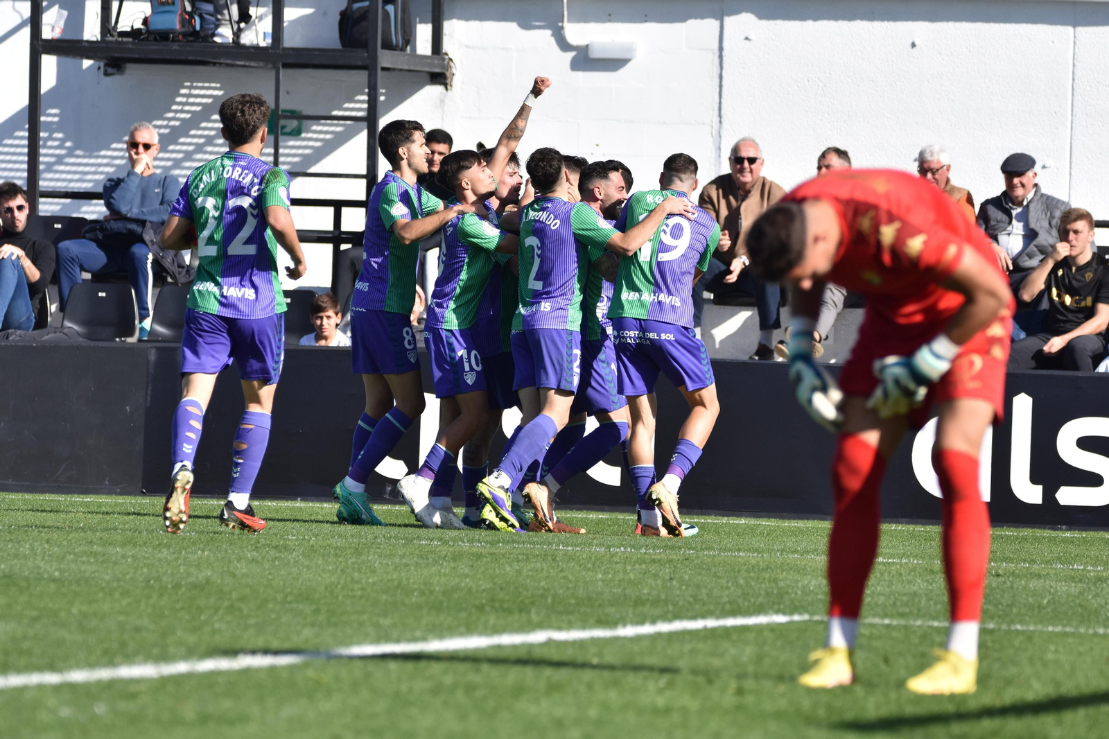 El Ceuta - Málaga CF, en fotos
