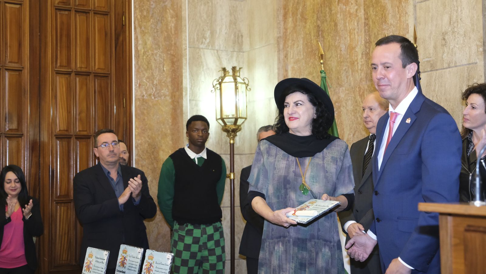 Imágenes del acto del Día de la Constitución en la Subdelegación del Gobierno de Almería