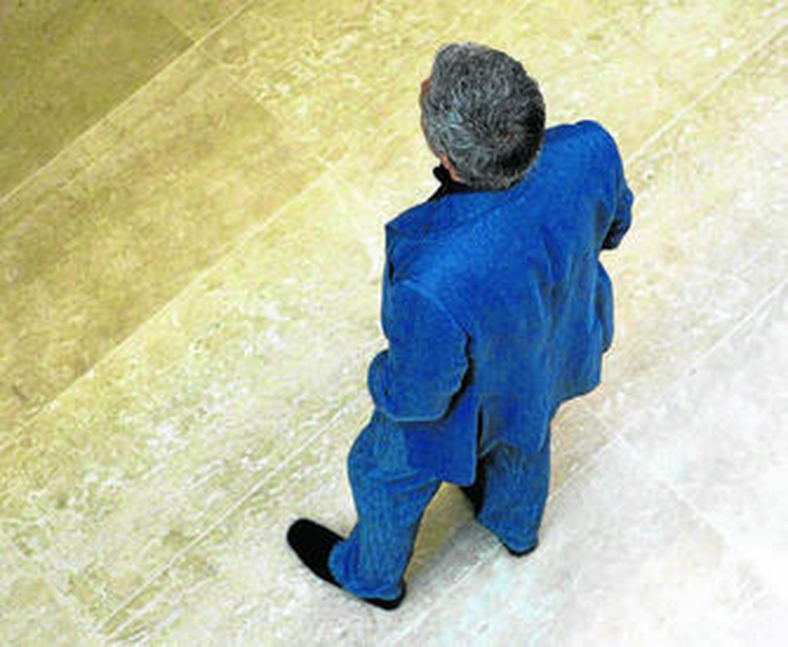 El entrenador del Real Madrid, José Mourinho, a la espera de su comparecencia el pasado julio.