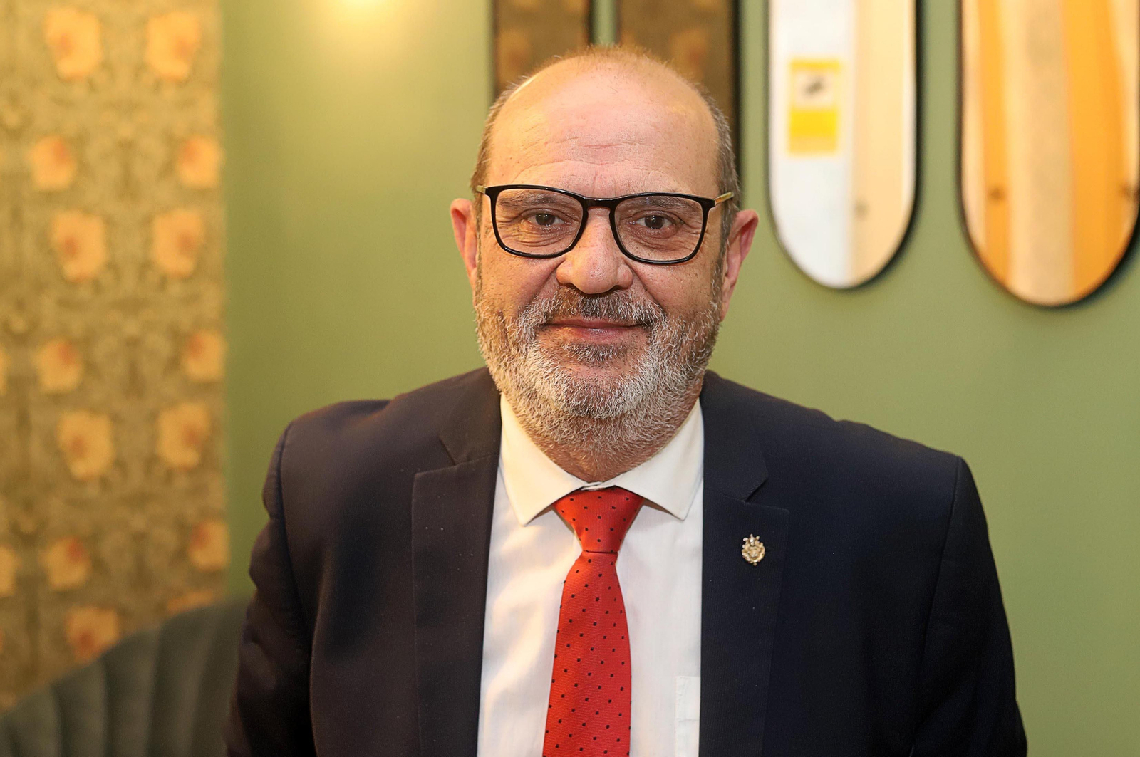 Imágenes de la tertulia cofrade "El Aguaó" de Huelva Información