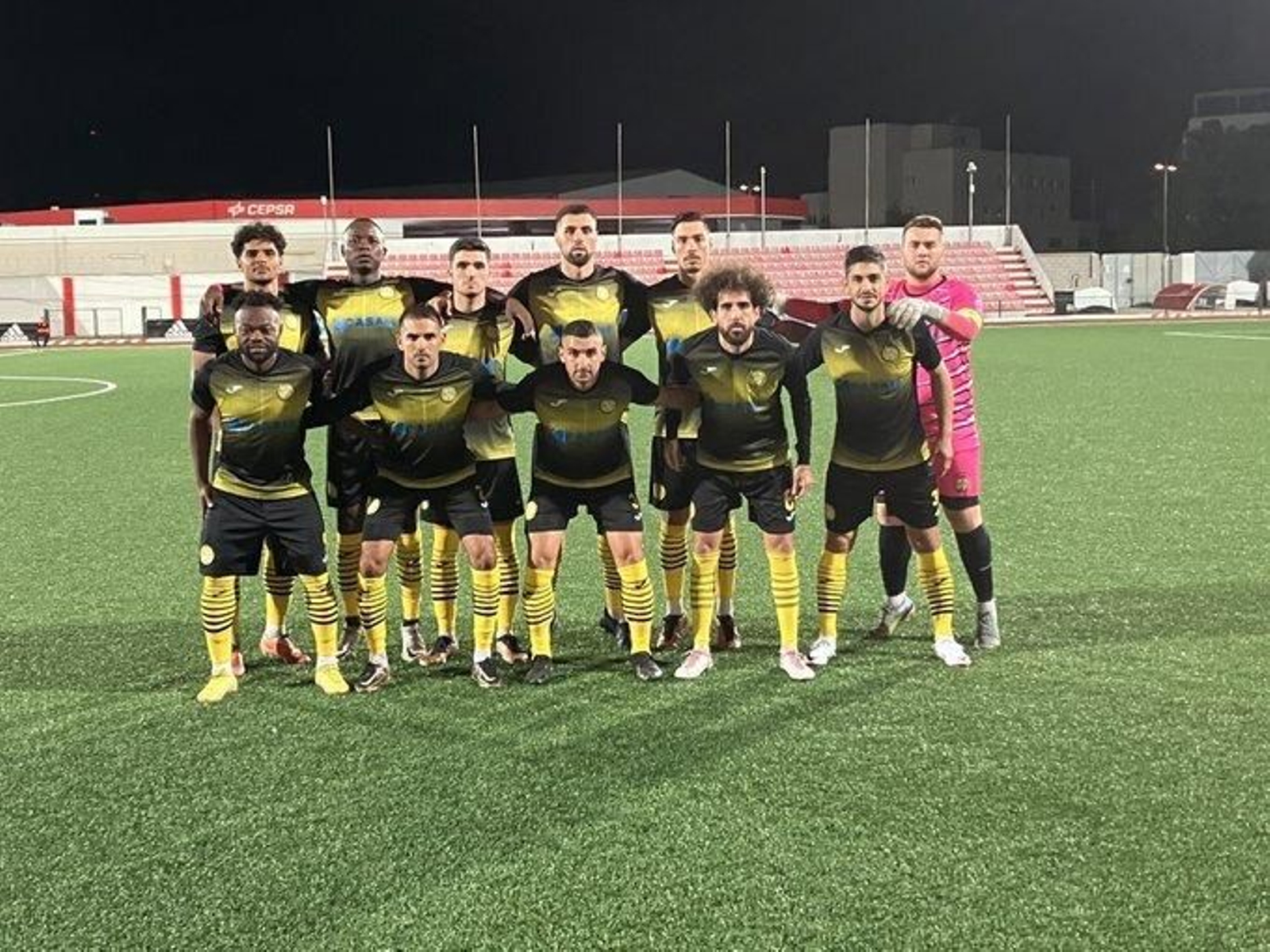 El conjunto senior del Lynx de Gibraltar