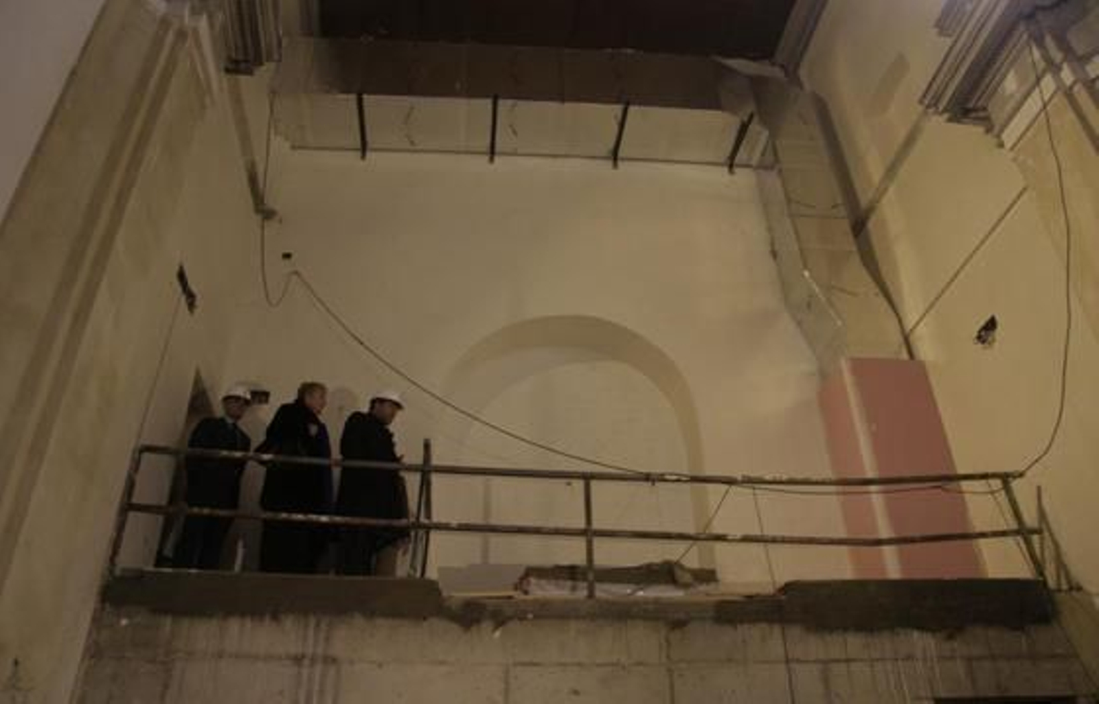 Las actuaciones llevadas a cabo en el edificio triplicarán el espacio de la Capilla.

Foto: Victoria Hidalgo