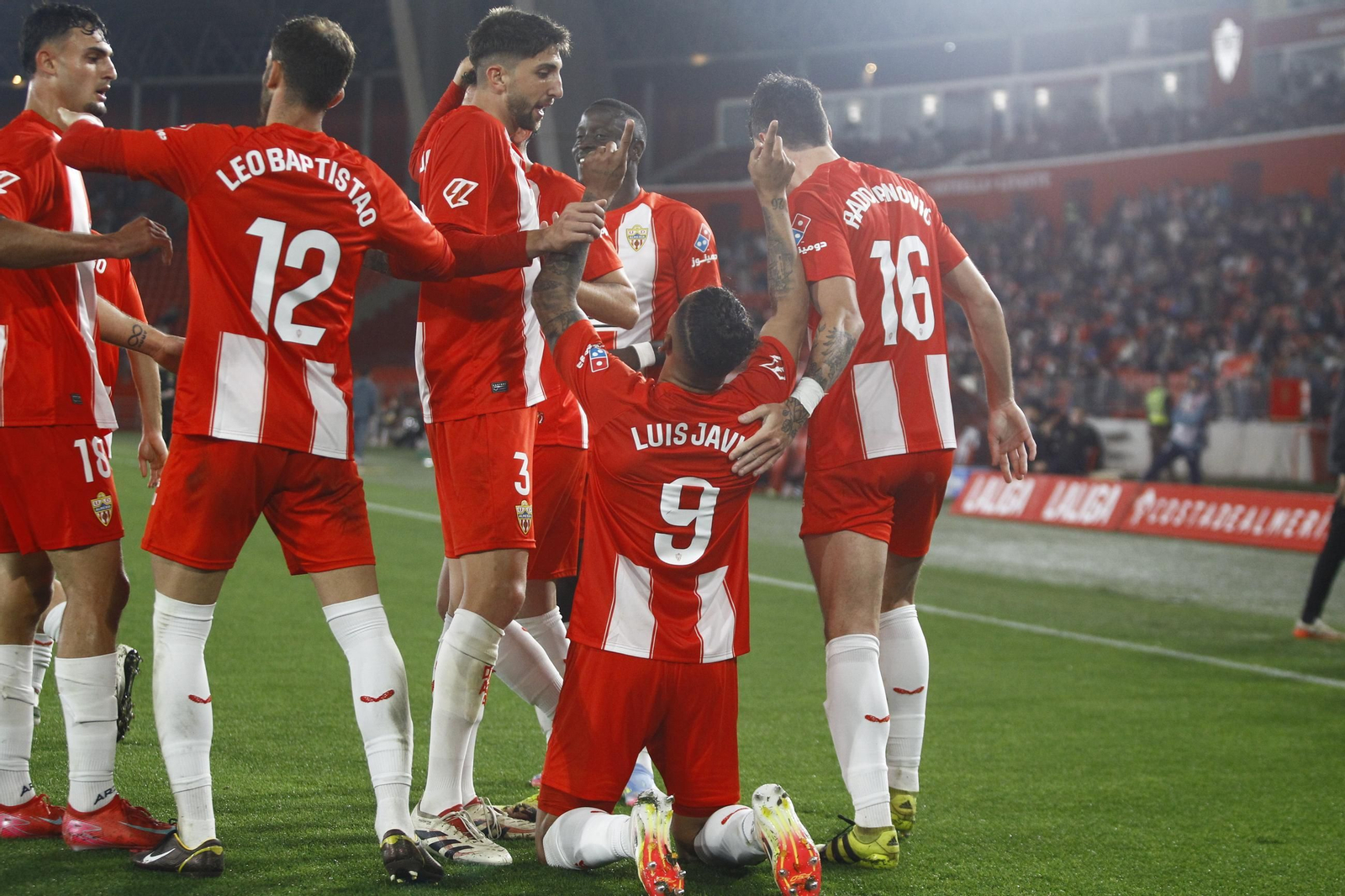 Las mejores imágenes del partido U.D. Almería-F.C. Cartagena