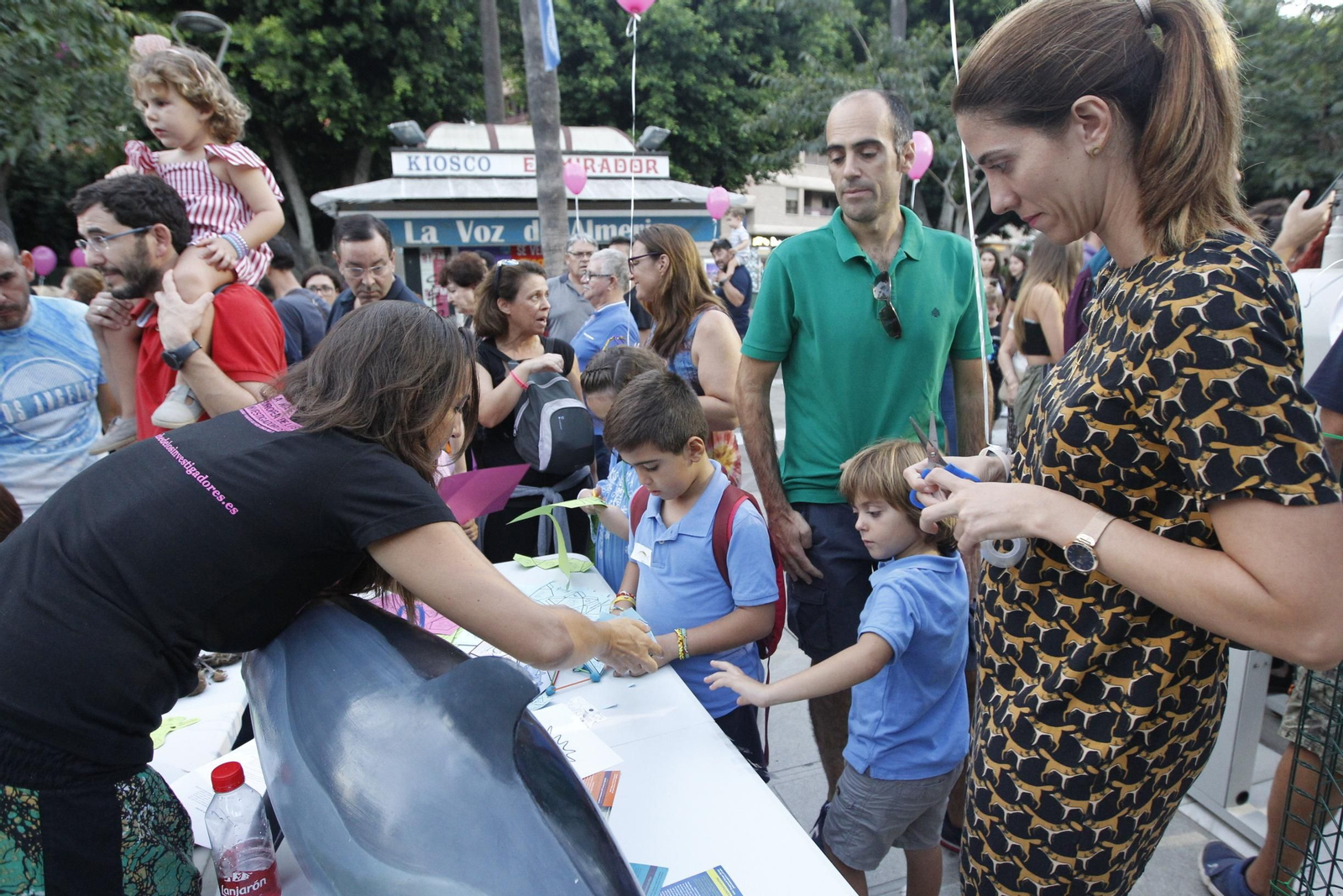Fotogalería Noche Europea de los Investigadores. Universidad de Almería-UAL