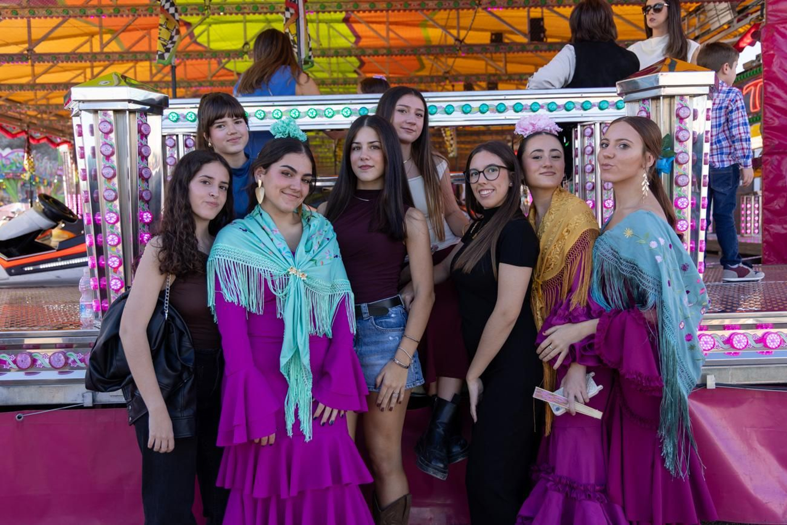 Así disfrutan los jiennenses del día grande de la feria de San Lucas