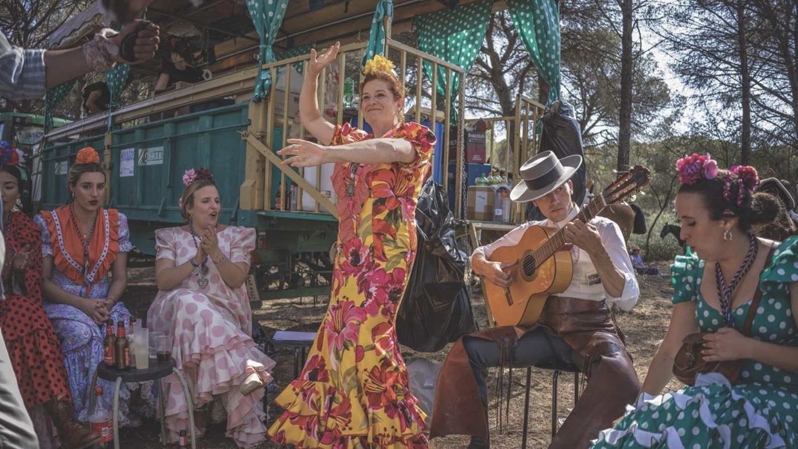 Fervor con un gesto teatral: Parque Nacional de Doñana, España