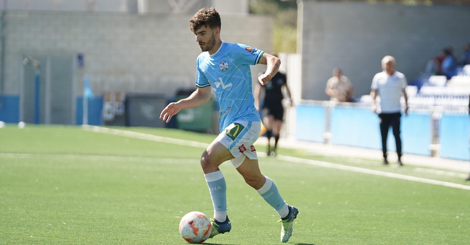 Rubén Navas, durante un partido de esta temporada.