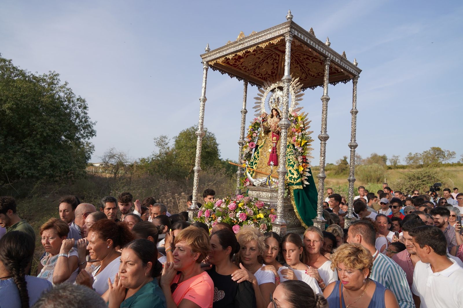 Traslado de la Virgen de Montemayor a Moguer.