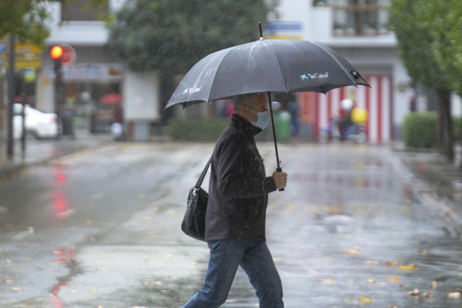 Fotos: día de lluvia en Granada