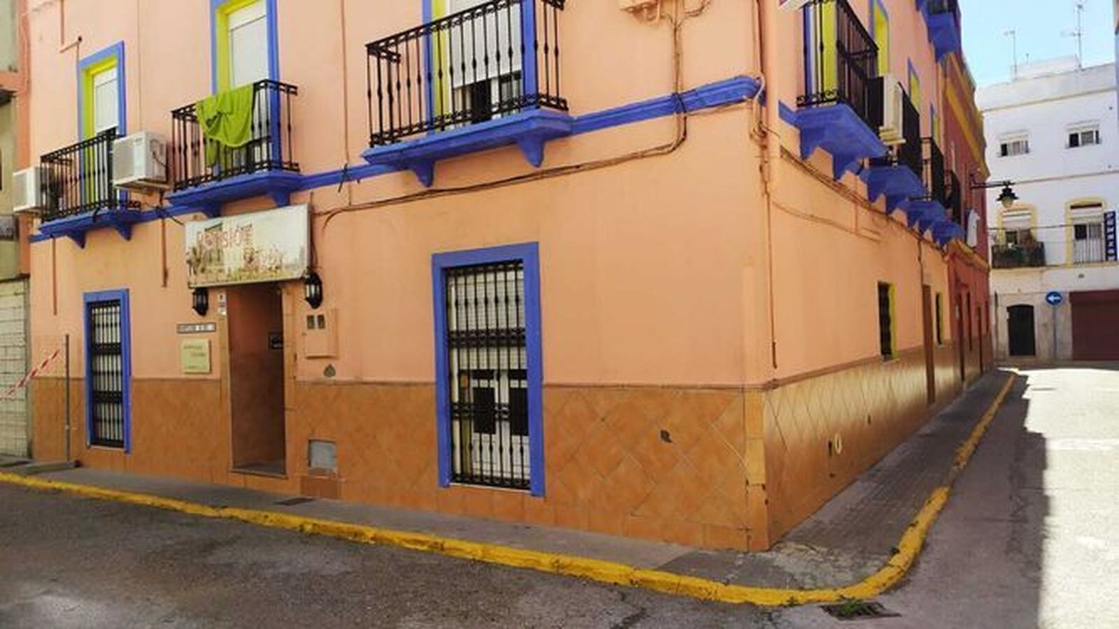 El hostal Zagora, en Algeciras.